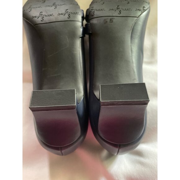 Easy Street Womens Navy Heels Square Toe Block Heel Comfort Shoes Size 11 - Picture 7 of 7